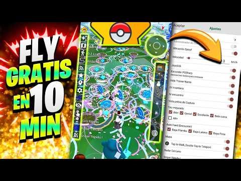 🚨LA MEJOR App FLY en 10 MINUTOS para PokemonGo🚨【APP GRATUITA sin Riesgo de Ban y Sin Root】