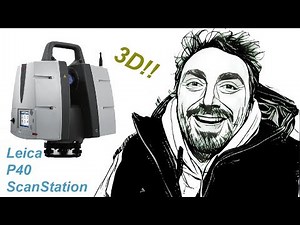 Leica P40 ScanStation (3D Scanner) showcase and Unboxing