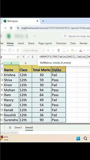 Excel Result Sheet Tutorial | Make Student Results Easily