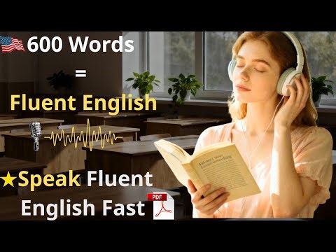 ✅ 600 English Words You Need to Sound Fluent Instantly 🚀