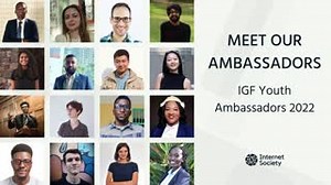 Join us in welcoming our IGF Youth Ambassadors, the next class of internet changemakers! We look forward to seeing your growth over the next few months. Learn more about our IGF Youth Ambassador Program here: http://ow.ly/zu1c50L6utp #ISOCFellows | Internet Society