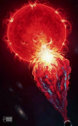 Giant Eruption on a Red Dwarf: First Confirmed CME #space #astronomy #shorts #science #solar