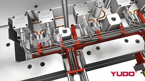 - Ensamble completo de sistema YUDO #HotRunner 🧐 - Fuente: YUDO Rusia | Moldeo por Inyección