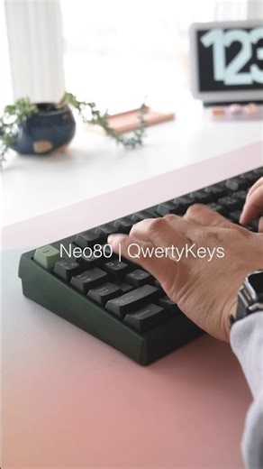 Neo80 | QwertyKeys | impeccable TKL #keyboard starting at $110 ✨ #asmr #mechanicalkeyboard