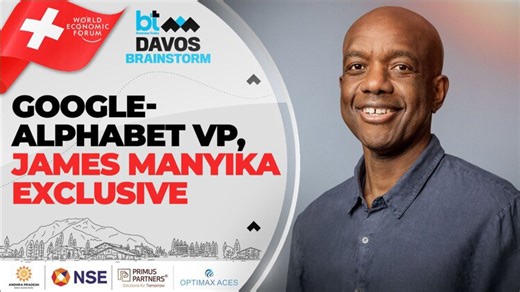#BTDAVOS2026: Can India shape the world’s AI future? Google’s James Manyika weighs in