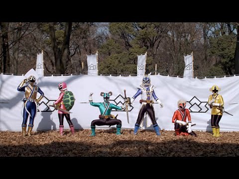 Samurai Rangers In Costume!