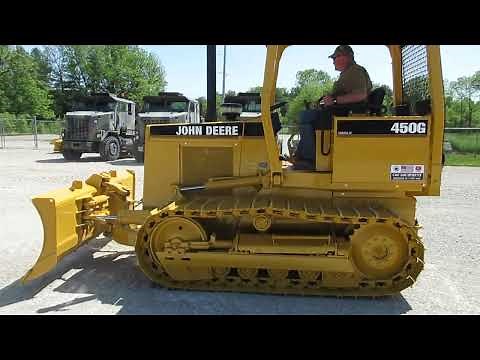 1993 John Deere 450G Dozer Ex Government Low hours C&C Equipment