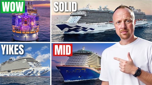 Ranking every Galveston cruise from worst to best