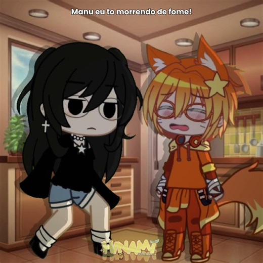 📞 | A Manu claramente sendo a mãe do grupo;--;(Gacha/Trend)