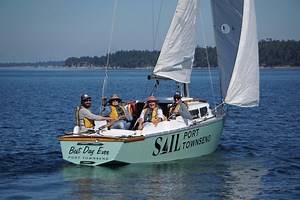 Our fleet of Thunderbirds is perfect for fun and educational day sailing trips on Port Townsend Bay.  — Sail Port Townsend
