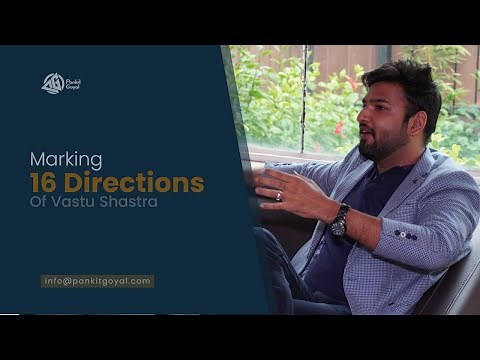 Marking 16 Directions of Vastu Shastra