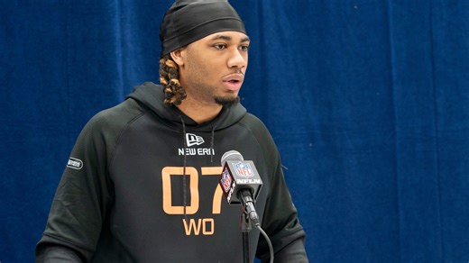 Miami football receiver Sam Brown Jr. NFL combine results, highlights, 40 time