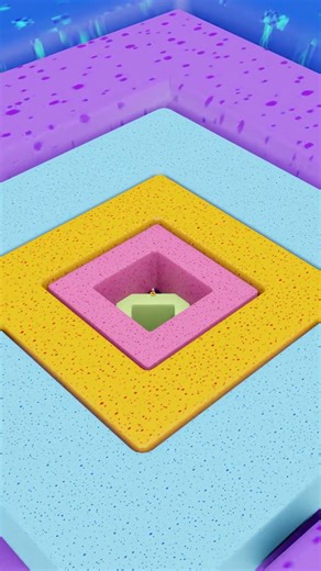 Endless Pyramid: Mesmerizing 3D Animation!