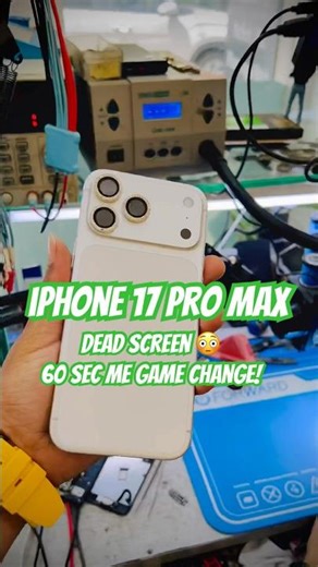 iPhone 17 Pro Max Screen Fix 😳 Before After