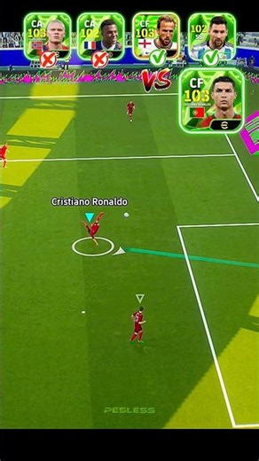 🔥Cristiano Ronaldo's INSANE BicycleKick vs 4 Other GOATs! 🐐⚽️#efootball2026 #ronaldo