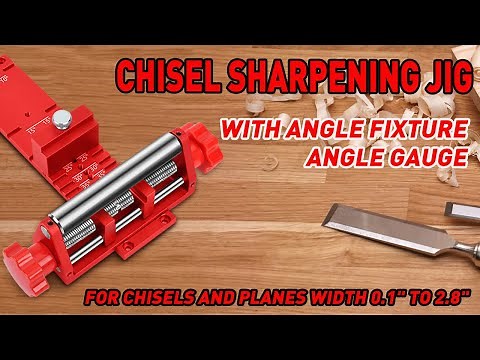 Gohelper Wood Honing Guide for Chisels and Planes,Chisel Sharpening Jig