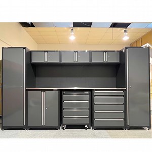 [Hot Item] Workshop Steel Metal Kitchen Storage Box Tool Workbench Cabinet