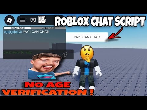 Roblox Chat Script | No Verification Needed! Mobile & PC