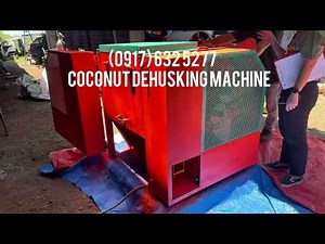 Philippine Coconut Dehusking Machine