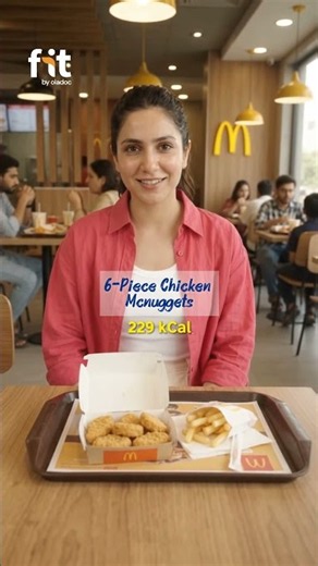 What to Eat at McDonald’s for Your Fitness Goals 🍔 | Calories & Protein #mcdonals #calories