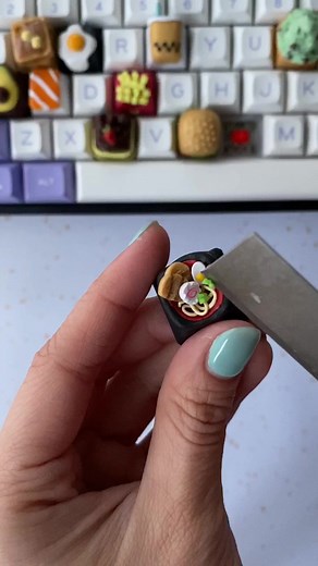 day 11 of filling up my keyboard with food #keycaps - this one was a lot of fun (and work!)