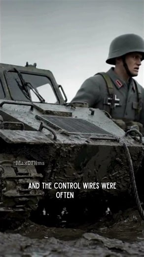 The Goliath: Germany’s Remote-Controlled Tank Bomb #shorts