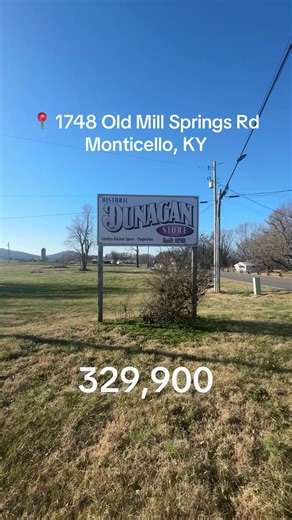 Own a Piece of Historic Kentucky: Dunagan’s Store for Sale