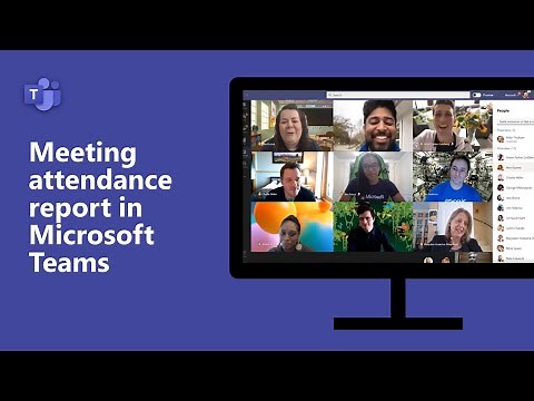 How to download a meeting attendance report in Microsoft Teams!
