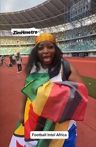 Love Knows No Borders! Meet this incredible Zimbabwean queen and her Nigerian king, united in cheering on the Zimbabwe WarriorsTheir cross-cultural support is pure magic—proof that passion for sport and love can bridge any divide. | Zim Hmetro