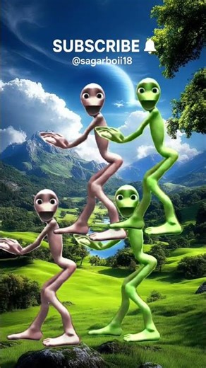 Part-162 Dame tu cosita|alien dance|funny alien#comedy #color dance#crazzyalienz#funny 🤣
