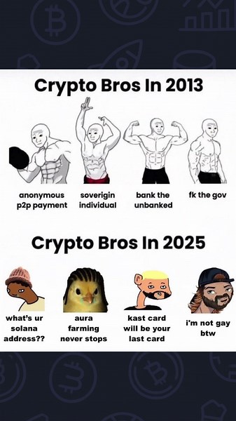 The difference in crypto bros