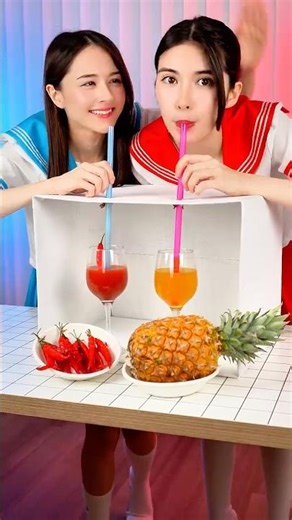 Red Pepper🌶️ vs Pineapple🍍