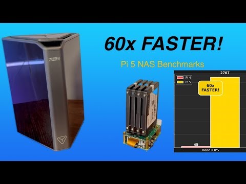 Pi 4 vs Pi 5 NAS Battle: 60x Faster? Shocking Benchmark Results