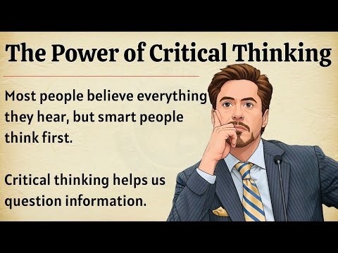 The Power of Critical Thinking | Think Smart, Make Better Decisions | Motivational Video 🔥 | ESL