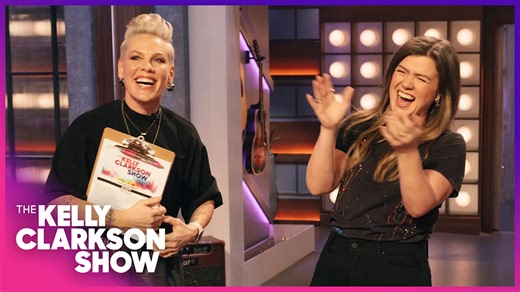 P!nk Crashes Kelly Clarkson Show Before Guest Host Week