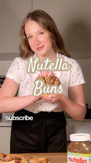 Soft Nutella Buns #cozybaking #baking #easyhomemadedesserts #rek #recipe