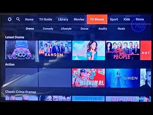 Foxtel iq4 New Interface