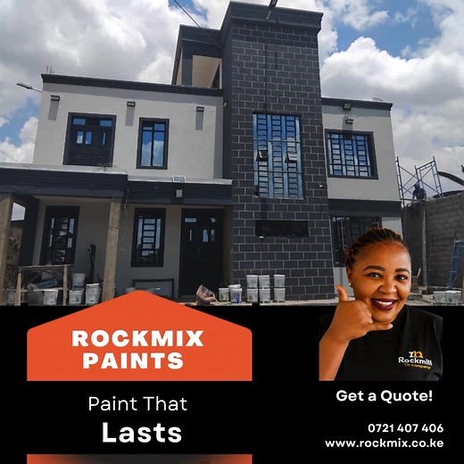 Beautiful modern finishes — only guaranteed with Rockmix Paints. The paint that truly lasts! | Rockmix International Limited