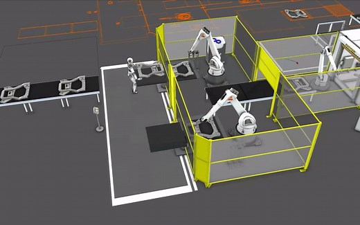 VisualComponents 搬运&弧焊仿真