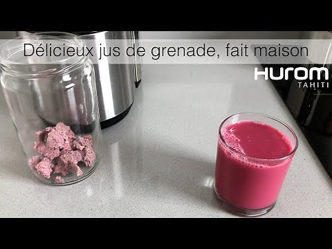 Jus de grenade, fait maison