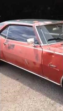 1968 Camaro project for sale