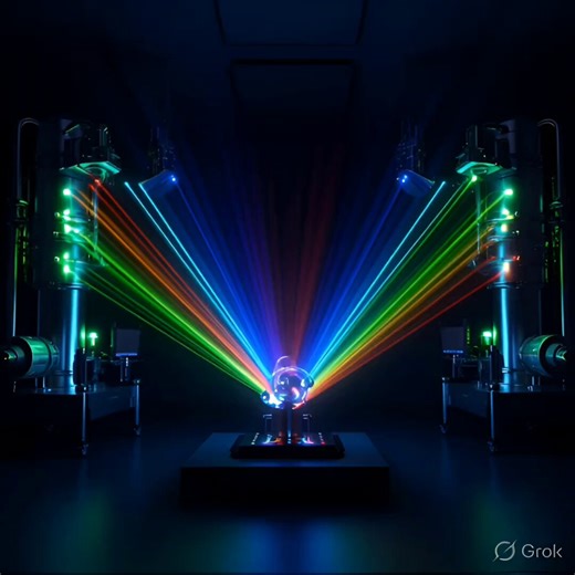 🚨 Quantum computers don’t run on electricity.They run on light.And that’s been the problem.Each quantum system needs very specific laser colorsto control atoms and qubits.Until now…those lasers were: huge expensive stuck in labsBut scientists just changed that.They built a chip that can generate ANY wavelength of lightinside a tiny circuit. ~10,000 photonic circuits full spectrum control on a single chipThis is massive.Because it means:Quantum computers could go fromroom-sized labs…to portable 