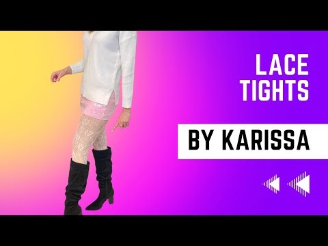 Cute printed tights for fall