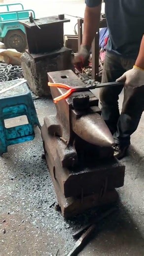 From Steel to Fish Catching Tongs Forging Process #shorts