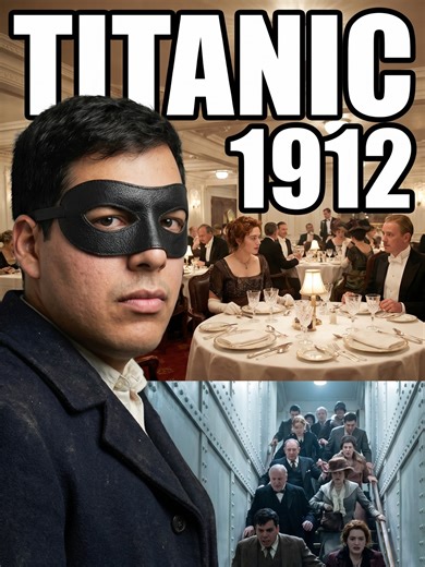 Viajé en el tiempo al Titanic 1912 🚢 Estuve adentro cuando chocó con el iceberg. Lo que vi esa noche no tiene palabras. #Titanic #Titanic1912 #Historia #ViajeEnElTiempo #OBLyON #Naufragio #HundimientoTitanic #fyp #parati #viral