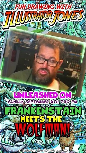 COMING SOON FRANKENSTAIN V's WOLFMAN!