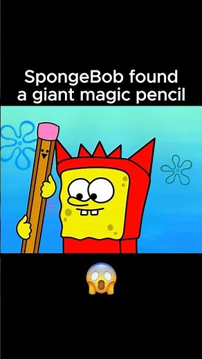 SpongeBob Incredibox Sprunki Found a Giant Magic Pencil! ✏️ #spongebob #incrediboxsprunki #animation