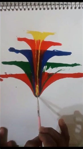 diy thread art #pull art #colors #painting!