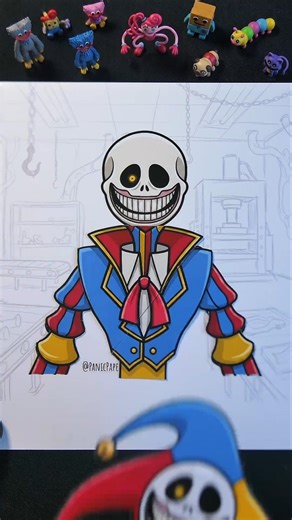 Who is hiding behind this mask? 🎭 Papercraft Assembly