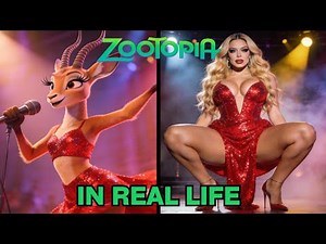 Zootopia Characters In REAL LIFE 😱 AI Generated Transformation!
